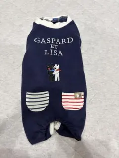 ペットパラダイスGaspard et Lisa 犬用服 ネイビー SSサイズのサムネイル