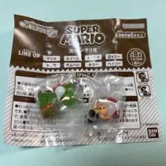 スーパーマリオ めじるしアクセサリー　ヨッシー キノピオ
