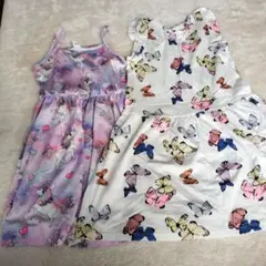 SHEIN & H&M ノースリーブワンピース 2点セット