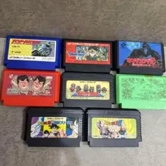 【FC】【ジャンク品】ファミコンソフト8本