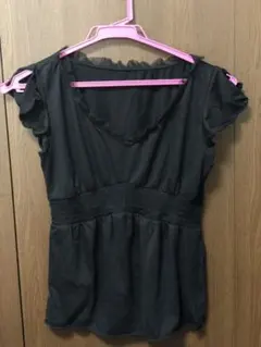 A・R 黒レースカットソーのサムネイル