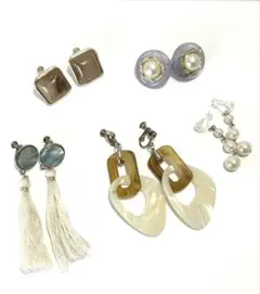 イヤリング　5点セットまとめ売り　①