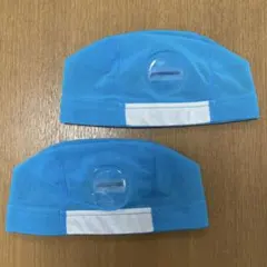 【晴れ様専用】ルネサンス スイミングキャップ キッズ ブルー　水色 Ｌ