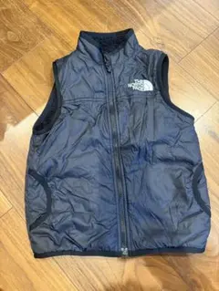 THE NORTH FACE 黒 ダウンベスト リバーシブル