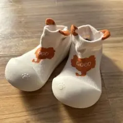 ファーストシューズ 12.5CM ホワイト/オレンジ/グリーン