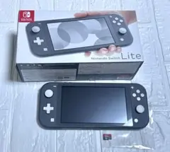 動作OK Nintendo Switch Lite 付属品完品 グレー - メルカリ