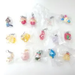 ガチャ めじるしアクセサリー 15個セット しずくちゃん サンリオ ウサハナ