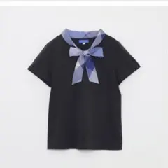 ブルーレーベルクレストブリッジ チェックボウタイカットソー 38のサムネイル