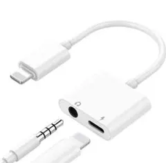 iPhone イヤホン 変換アダプタ