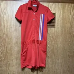 adidas レディース ゴルフウェア M 赤