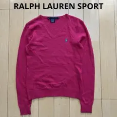 RALPH LAUREN SPORT ニット　セーター　ピンク　Mサイズ