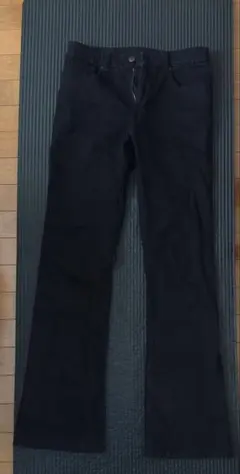 ZARA フレアデニム　ブラック　EU40