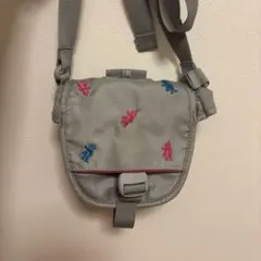 Lafuma ショルダーバッグ グレー 刺繍入り