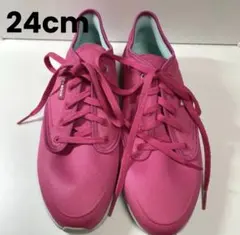 3/29終了【Reebok】24.0cm スニーカー　ピンク