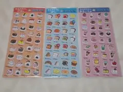 おえかきさん ぷっくりシール 3枚セット