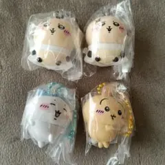 ちいかわ　マスコットつきビスケット　ハチワレ、うさぎ、ラッコ