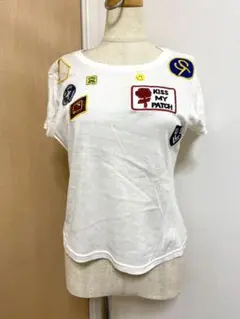 スタニングルアー　ワッペンTシャツ　stunning lure 白　半袖のサムネイル