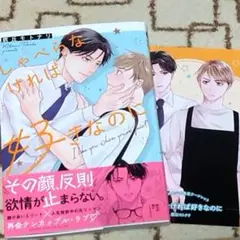 しゃべらなければ好きなのに　鷹丘モトナリ 　コミコミ特典4Pリーフレット