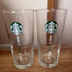 【新品】スターバックス 360ml グラス 2個セット