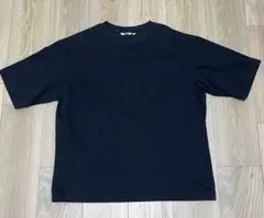 UNIQLO U エアリズムコットンオーバーサイズTシャツ/5分袖