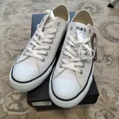 [未使用]コンバースALLSTAR レザーオールスター白 29cm