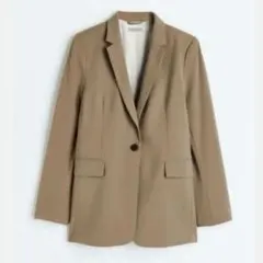 【新品】✴︎大人気完売商品✴︎H&M シングルブレストジャケット カーキグリーン S