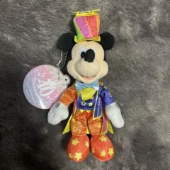 『新品タグ付き』ディズニーランド40周年 ミッキー ぬいぐるみバッジ