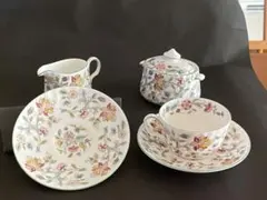 MINTON ミントン　ハドンホール　３点セット＋ソーサー