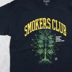 US古着 SMOKERS CLUB カレッジロゴ風 Tシャツ スモーカーズ XL