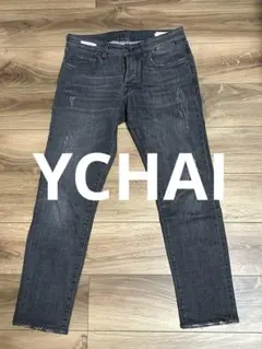 イカイ YCHAI デニムパンツ PANATELA ホワイト 31 干場 - メルカリ