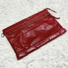2026年最新】BALENCIAGA カラー：レッド系 レディース クラッチバッグ