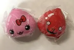 ②しずくちゃん シリコンフェイスポーチ2点セット