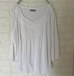 USA vintage Perú100% BOHO コットンチュニック ブラウスのサムネイル