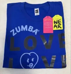 ZUMBA WEAR Tシャツ ブルー M/Lのサムネイル