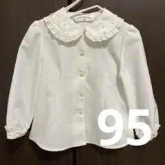 【美品】CHOPIN deux ホワイト　ブラウス 95