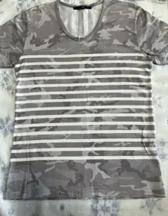 AKM☆迷彩×ボーダーTシャツのサムネイル