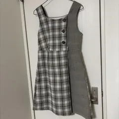 MAJESTIC LEGON チェック柄 ジャンパースカートのサムネイル