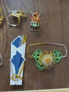 水引細工 結納用水引飾り 8点セット