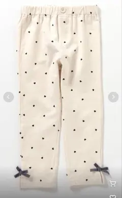 裾リボン/7days Style pants アプレレクール 120サイズ
