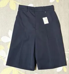 【新品】earthmusic&ecology ショートパンツ ネイビーSサイズ