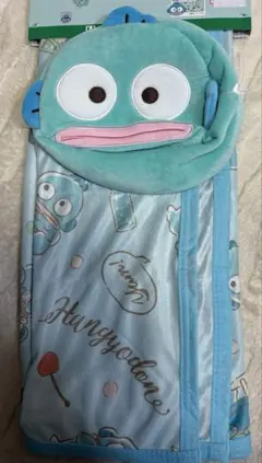 ハンギョドン　ポーチ付き　冷感ケット　ブランケット　しまむら　サンリオ