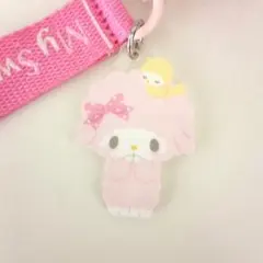 新品マイメロディ アクリルキーホルダー ピンク