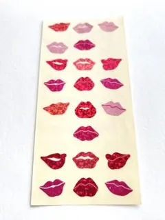 SandyLion ホログラムリップデザイン シール ステッカー