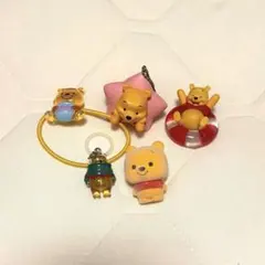 レア】くまのプーさん おきがえフィギュアマスコット ストラップ YUjIN