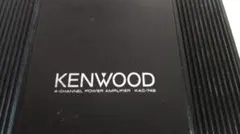 KENWOOD KAC-8452 4チャンネルパワーアンプ - メルカリ