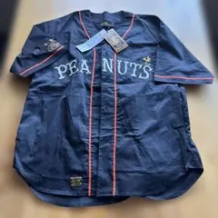 【タグ付き未使用】Flagstuff PEANUTS ベースボールシャツ Ｍのサムネイル