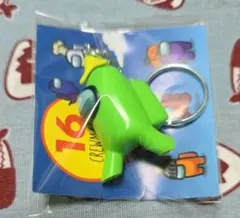 Among Us　アマングアス　キーホルダー　グリーン　バナナ