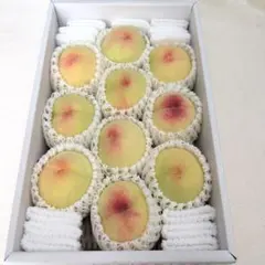 岡山県産白鳳ロイヤル　大玉 10個入り 岡山県産白鳳ロイヤル 大玉 10個入り - メルカリ