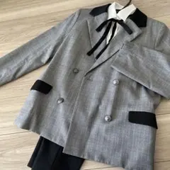 arisana フォーマルスーツ 160サイズ グレー系