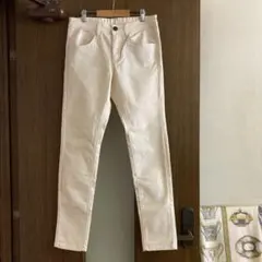Heart Market クレヨンスキニー パンツ ホワイト LL 新品のサムネイル